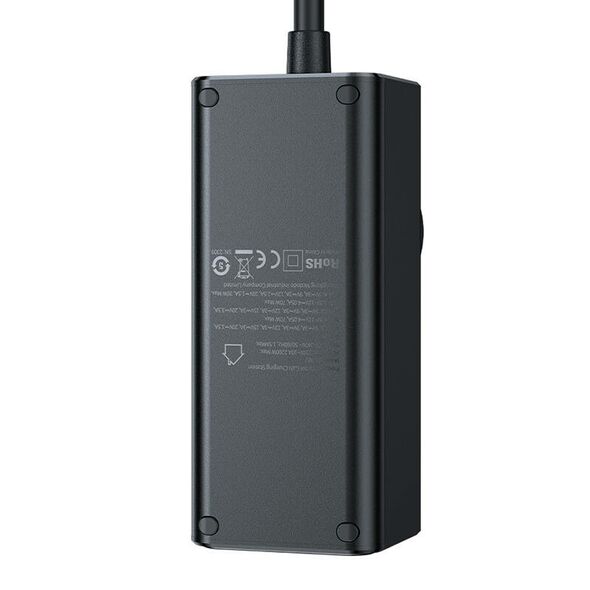 Mcdodo Power Strip GaN McDodo CH-4620 EU 70W, 2x USB-C, 1x USB (black) 060001 6921002646208 CH-4620 έως και 12 άτοκες δόσεις