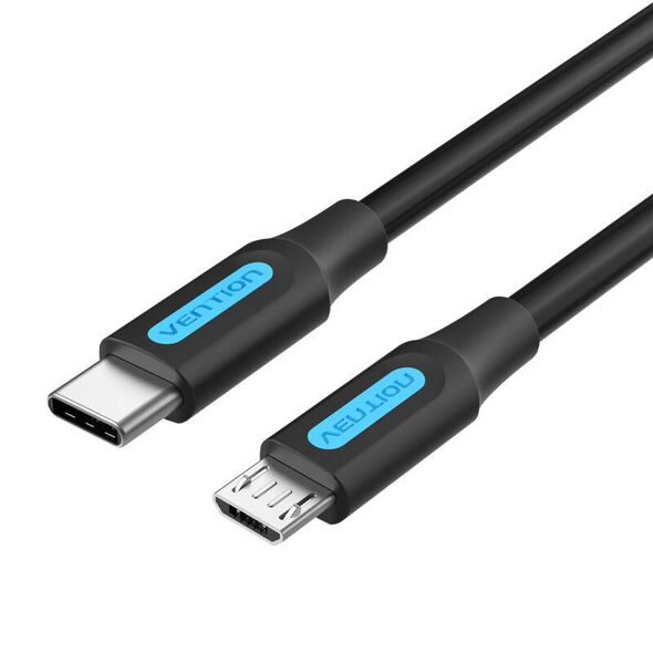 Vention USB-C 2.0 to Micro-B cable Vention COVBH 2A 2m black 056240 6922794755949 COVBH έως και 12 άτοκες δόσεις