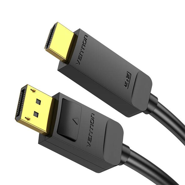 Vention DisplayPort 1.2 to HDMI 1.4 Cable Vention HAGBI 3m, 4K 30Hz (Black) 056580 6922794749238 HAGBI έως και 12 άτοκες δόσεις