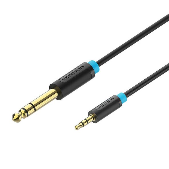 Vention Audio Cable TRS 3.5mm to 6.35mm Vention BABBH 2m, Black 056427 6922794728288 BABBH έως και 12 άτοκες δόσεις