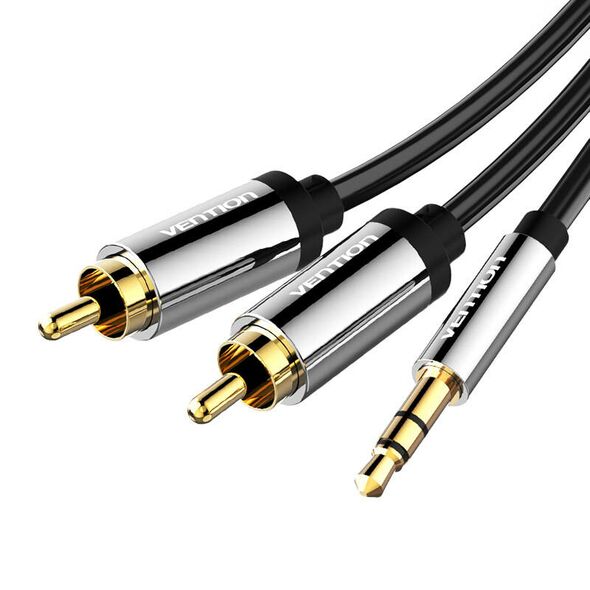 Vention 3.5mm Male to 2x RCA Male Audio Cable 3m Vention BCFBI Black 056462 6922794734371 BCFBI έως και 12 άτοκες δόσεις