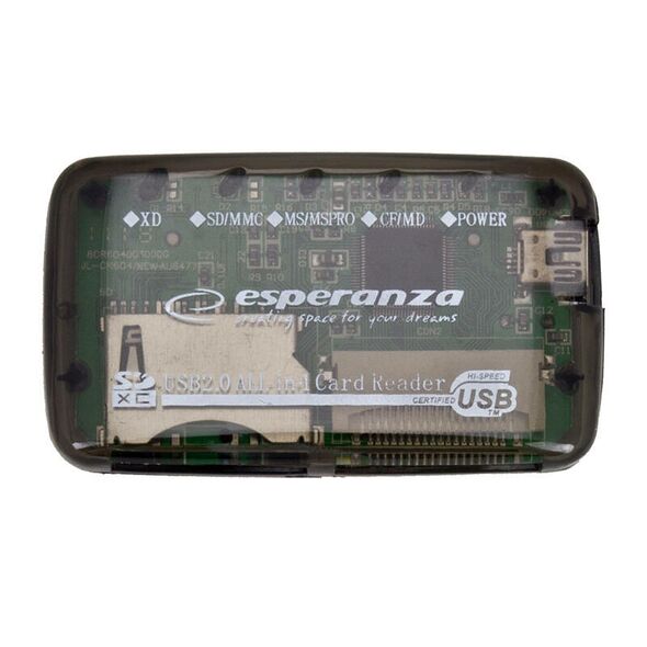 Esperanza Esperanza All In One Card Reader USB EA117 062023 5905784768618 EA117 έως και 12 άτοκες δόσεις