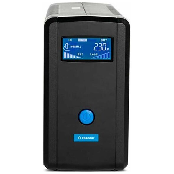 Tescom Leo Plus LCD 2000AP UPS with USB Port (UPS.0790) (TSLCD2K) έως 12 άτοκες Δόσεις