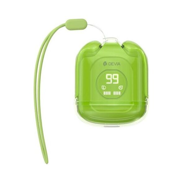 True Wireless Ακουστικά Bluetooth Devia M6 EM406 Smart Πράσινο 6938595399312 6938595399312 έως και 12 άτοκες δόσεις