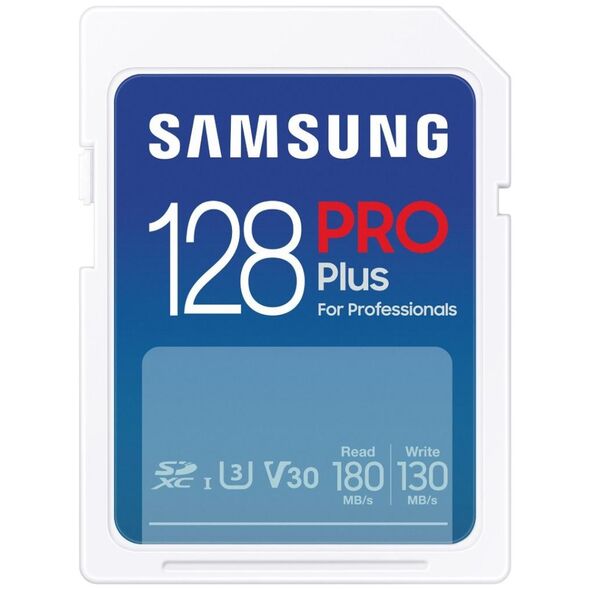 Samsung Pro Plus SDXC 128GB Class 10 U3 V30 UHS-I with USB Reader (MB-SD128SB/WW) (SAMMB-SD128SB-WW) έως 12 άτοκες Δόσεις