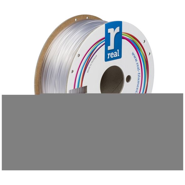 REAL PETG 3D Printer Filament - Neutral - spool of 1Kg - 2.85mm (REALPETGNEUTRAL1000MM3) έως 12 άτοκες Δόσεις