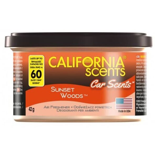 California Scents Odorizant Auto pentru Masina Gel - California Scents - Sunset Woods 5020144229582 έως 12 άτοκες Δόσεις