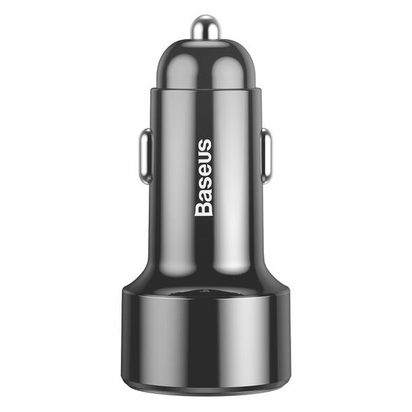 Baseus Baseus Magic Car Charger USB + USB-C QC 4.0  PD 45W (Black) 019261  CCMLC20C-01 έως και 12 άτοκες δόσεις 6953156293182
