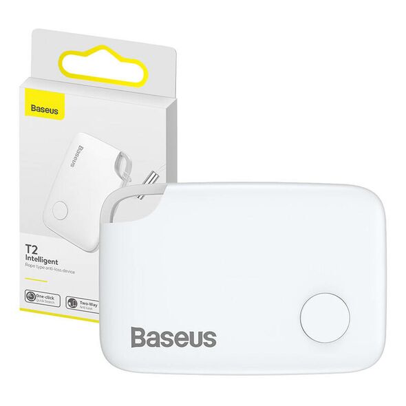Baseus Baseus Intelligent T2 ropetype anti-loss device White 021104  ZLFDQT2-02 έως και 12 άτοκες δόσεις 6953156214934