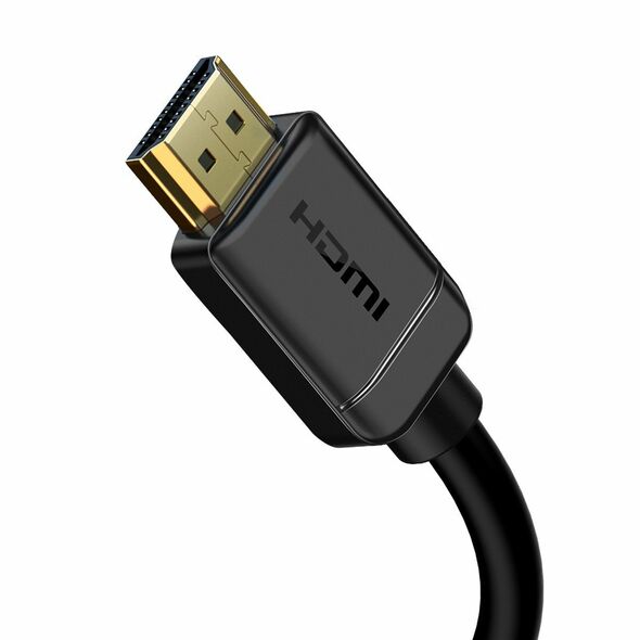 Baseus Baseus 2x HDMI 2.0 4K 30Hz Cable, 3D, HDR, 18Gbps, 8m (black) 022997  CAKGQ-E01 έως και 12 άτοκες δόσεις 6953156222557