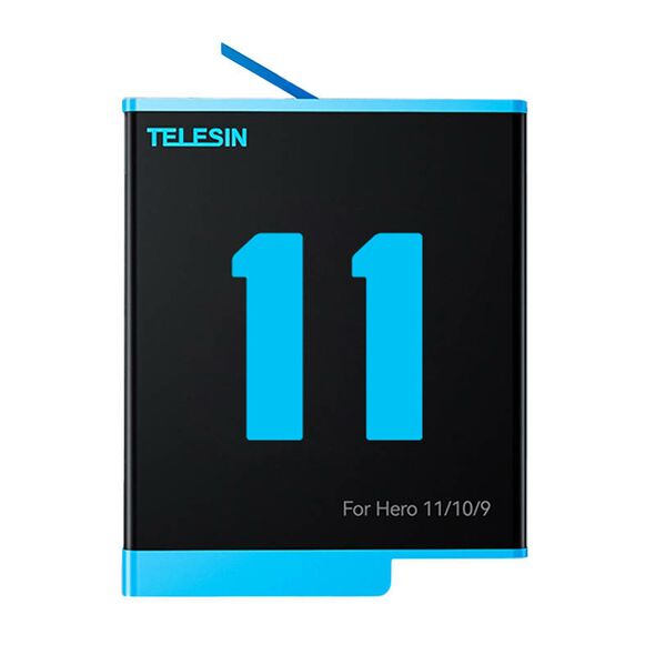 Telesin 3-slot waterproof charger Telesin Allin box + 2 batteries for GoPro Hero 12 / 11 / 10 / 9 026671  GP-BTR-905-GY έως και 12 άτοκες δόσεις 6972860174020