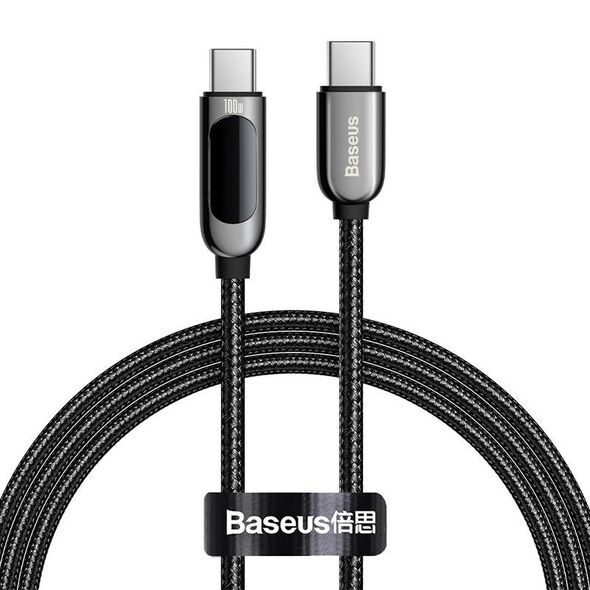 Baseus Baseus Display Cable USB-C to Type-C 100W 1m (black) 027167  CATSK-B01 έως και 12 άτοκες δόσεις 6953156206571