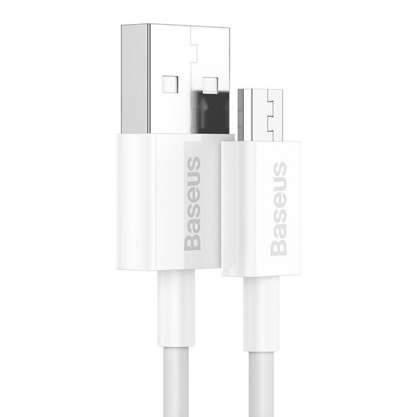 Baseus Baseus Superior Series Cable USB to micro USB, 2A, 2m (white) 027665  CAMYS-A02 έως και 12 άτοκες δόσεις 6953156208506
