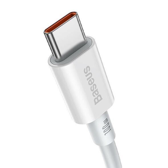 Baseus Baseus Superior Series Cable USB-C to USB-C, 100W, 2m (white) 027726  CATYS-C02 έως και 12 άτοκες δόσεις 6953156208469