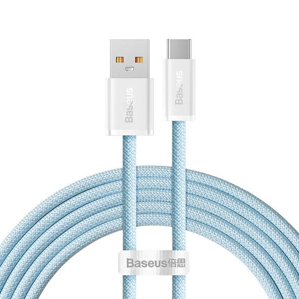 Baseus Cable USB to USB-C Baseus Dynamic Series, 100W, 2m (blue) 033087  CALD000703 έως και 12 άτοκες δόσεις 6932172607487