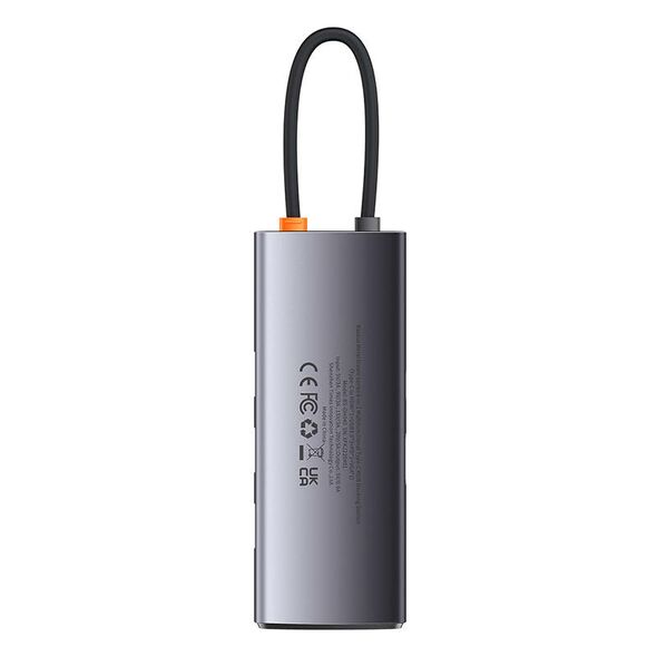 Baseus Hub 6in1 Baseus Metal Gleam Series, USB-C to 3x USB 3.0 + HDMI + USB-C PD + VGA 035210  WKWG030013 έως και 12 άτοκες δόσεις 6932172608217