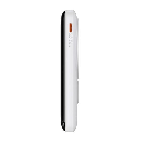 Baseus Powerbank Baseus Magnetic 10000mAh, USB-C 20W MagSafe (white) 036561  PPCX000202 έως και 12 άτοκες δόσεις 6932172614614