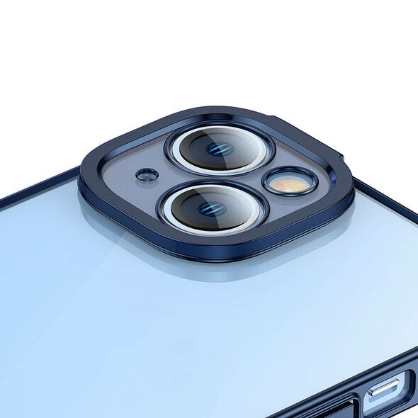 Baseus Baseus Glitter Transparent Case and Tempered Glass set for iPhone 14 (blue) 038945  ARMC021203 έως και 12 άτοκες δόσεις 6932172615482