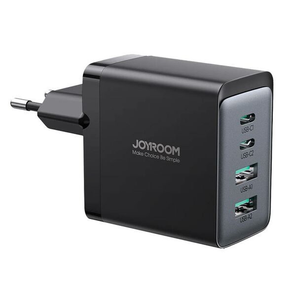 Joyroom Charger GaN Ultra 65W 2C1A Cable C-C Joyroom TCG01 (white) 044832  JR-TCG02 έως και 12 άτοκες δόσεις 6956116742492