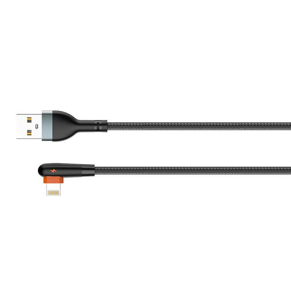 LDNIO Cable USB to Lightning LDNIO LS561, 2.4A, 1m (black) 043022  LS561 lightning έως και 12 άτοκες δόσεις 5905316143937