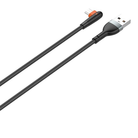 LDNIO Cable USB to Micro USB LDNIO LS561, 2.4A, 1m (black) 043023  LS561 micro έως και 12 άτοκες δόσεις 5905316143944