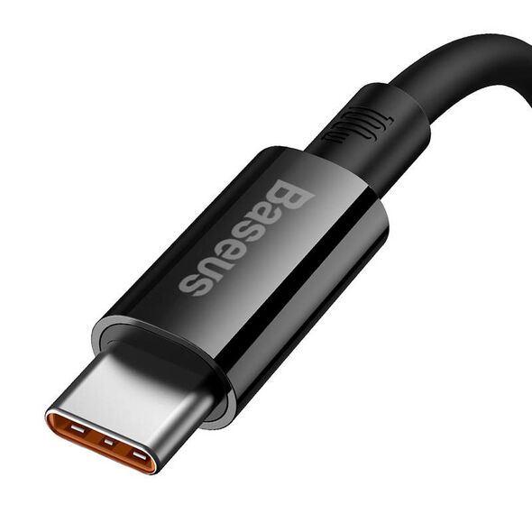 Baseus Cable USB do USB-C Baseus Superior 100W 1,5m (black) 049293  P10320102114-01 έως και 12 άτοκες δόσεις 6932172631956