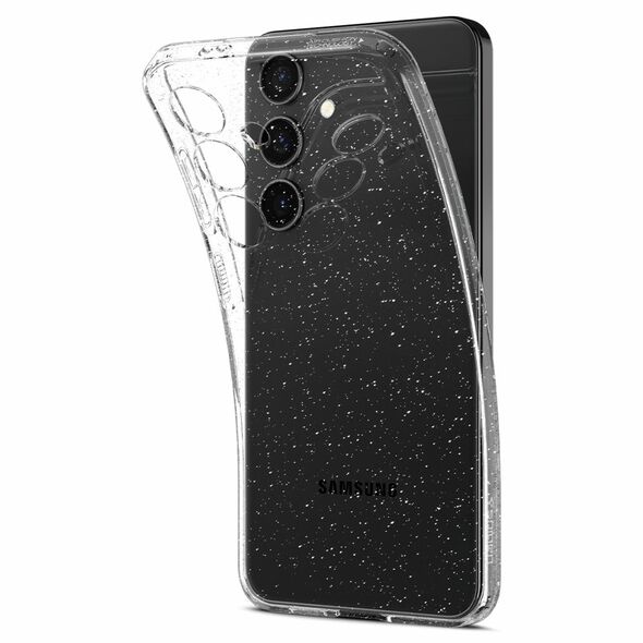 Spigen Huse pentru Samsung Galaxy S24 Plus - Spigen Liquid Crystal Glitter - Crystal Quartz 8809971222051 έως 12 άτοκες Δόσεις