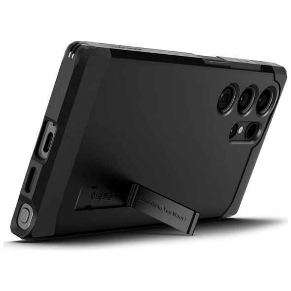 Spigen Husa pentru Samsung Galaxy S24 Ultra - Spigen Tough Armor - Black 8809971221856 έως 12 άτοκες Δόσεις