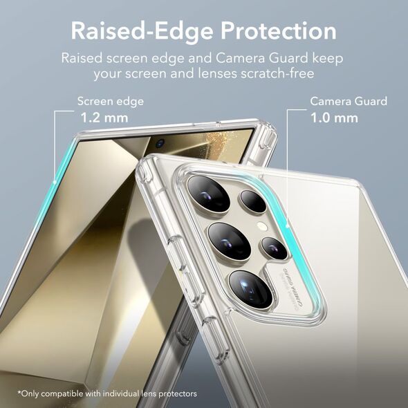 ESR Husa pentru Samsung Galaxy S24 Ultra - ESR Air Shield Boost Kickstand - Clear 4894240189924 έως 12 άτοκες Δόσεις