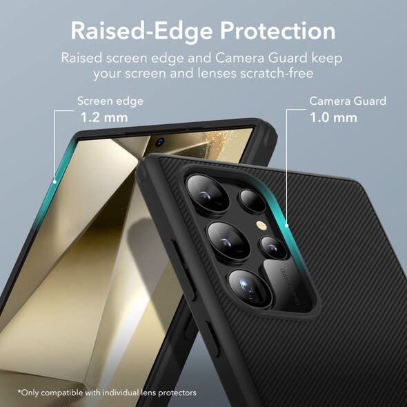 ESR Husa pentru Samsung Galaxy S24 Ultra - ESR Air Shield Boost Kickstand - Black 4894240189931 έως 12 άτοκες Δόσεις