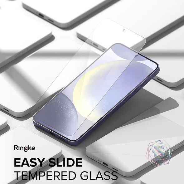 Ringke Folie pentru Samsung Galaxy S24 (set 2) - Ringke Easy Slide Tempered Glass - Clear 8809961783036 έως 12 άτοκες Δόσεις