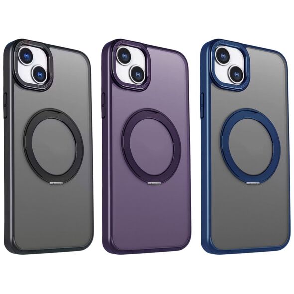 Mag Ring Rotating case for iPhone 11 navy blue