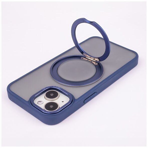 Mag Ring Rotating case for iPhone 14 Pro 6,1&quot; navy blue