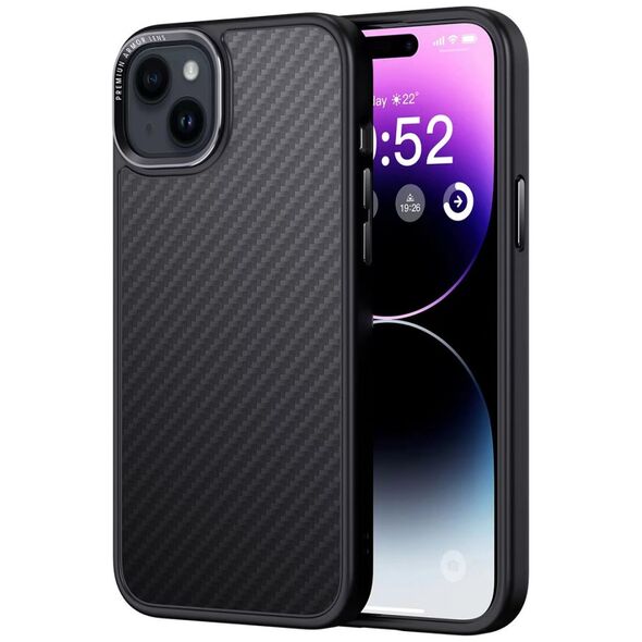 Comma case Kevlar Mag for iPhone 15 black