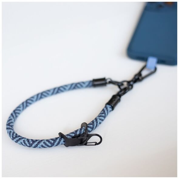 Universal wrist strap blue