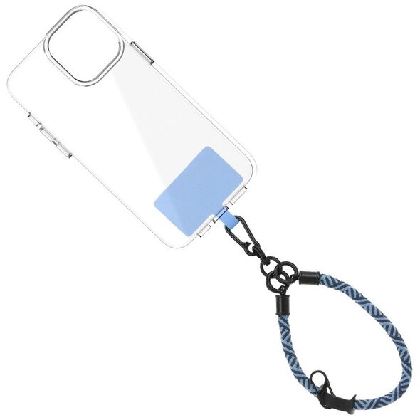 Universal wrist strap blue