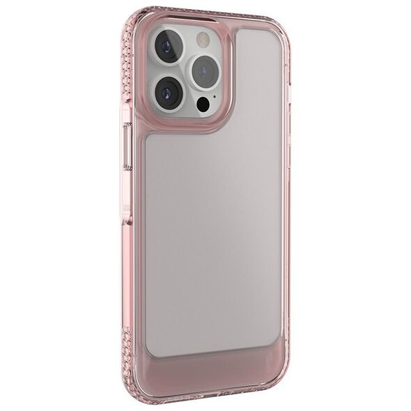 Ugly Rubber UMODEL case for iPhone 15 Pro Max 6,7&quot; clear pink
