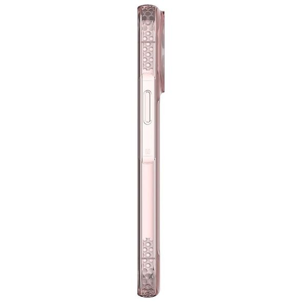Ugly Rubber UMODEL case for iPhone 15 Pro 6,1&quot; clear pink