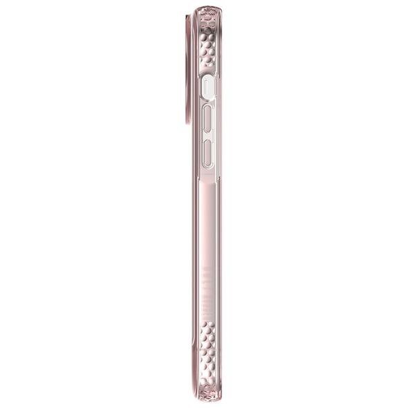 Ugly Rubber UMODEL case for iPhone 15 Pro Max 6,7&quot; clear pink