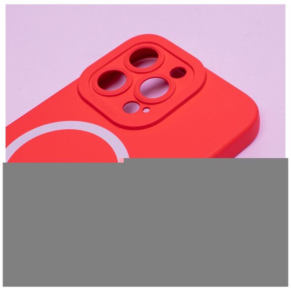 Silicon Mag case for iPhone 15 Pro Max 6,7&quot; red