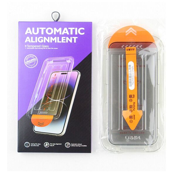 Tempered glass 9D Easy Tool for iPhone XR / 11 clear