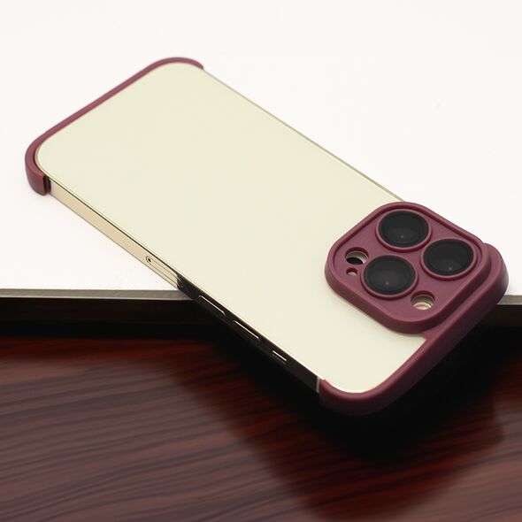 TPU mini bumpers with camera protection for iPhone 14 Pro Max 6,7&quot; cherry