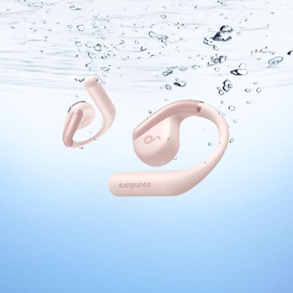 Anker Anker - Wireless Earbuds SoundCore AeroFit (A3872G51) - for Sport, Bluetooth, Waterproof - Pink 0194644153632 έως 12 άτοκες Δόσεις