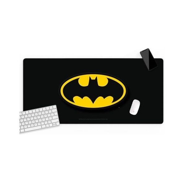 Mousepad DC Batman 001 80x40cm Μαύρο-Κίτρινο (1 τεμ) 5905795105952 5905795105952 έως και 12 άτοκες δόσεις