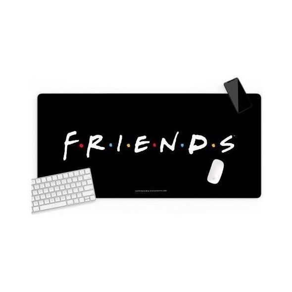 Mousepad Warner Bros Friends 002 80x40cm Μαύρο (1 τεμ) 5905795105891 5905795105891 έως και 12 άτοκες δόσεις