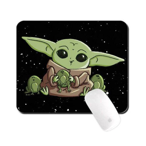 Mousepad Star Wars Baby Yoda 014 22x18cm Μαύρο (1 τεμ) 5904805986703 5904805986703 έως και 12 άτοκες δόσεις