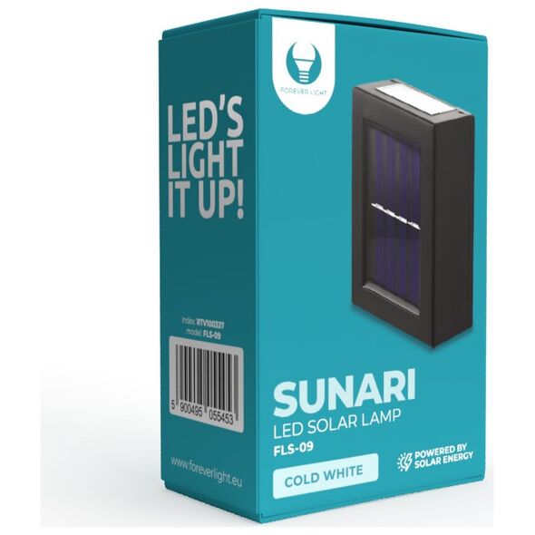 SUNARI Solar Lamp LED FLS-09 10lm 300mAh Li-Ion Forever Light
