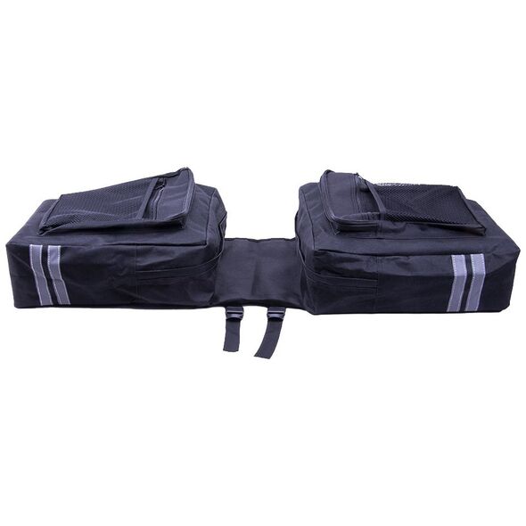 Double bike pannier for the carrier Forever Outdoo black