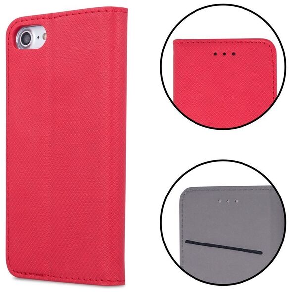 Smart Magnet case for Xiaomi Redmi Note 12 Pro 4G / Note 11 Pro 4G (Global) / Note 11 Pro 5G (Global) red