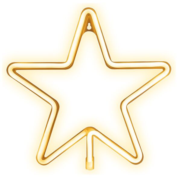 Neon LED CHRISTMAS PENTASTAR warm white FLNE22 Forever Light